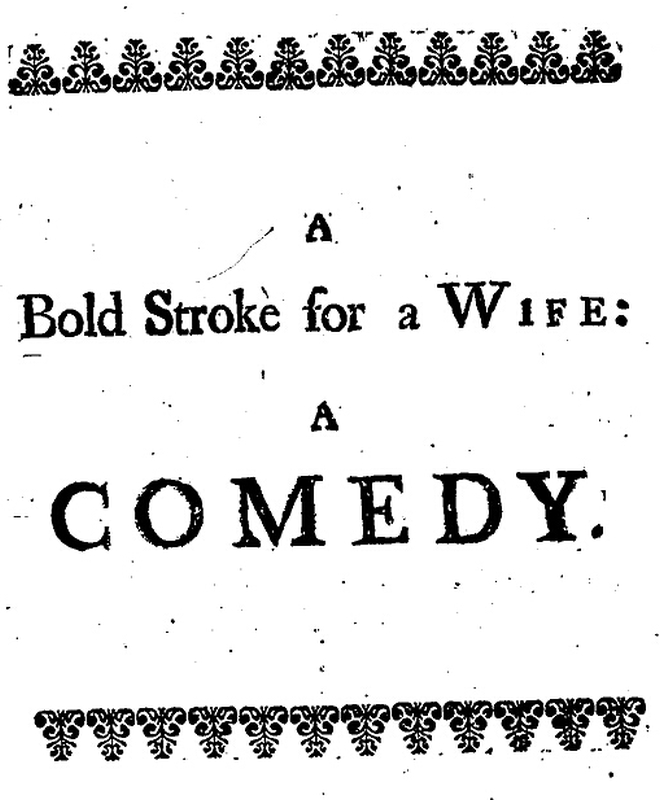 Front cover of A Bold Stroke for a Wife.