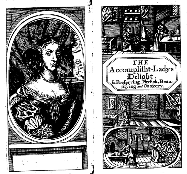 Front cover of The Accomplish’t Lady’s Delight.