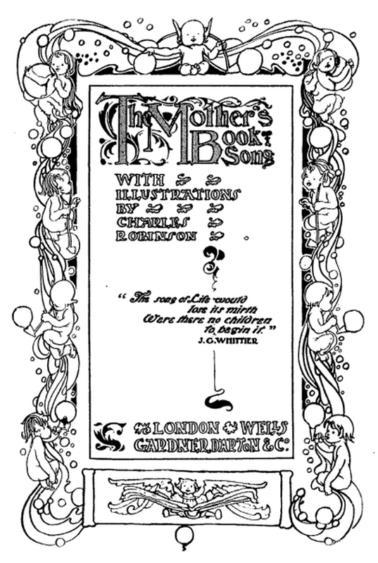 Front cover of The Mother's Book of Song.