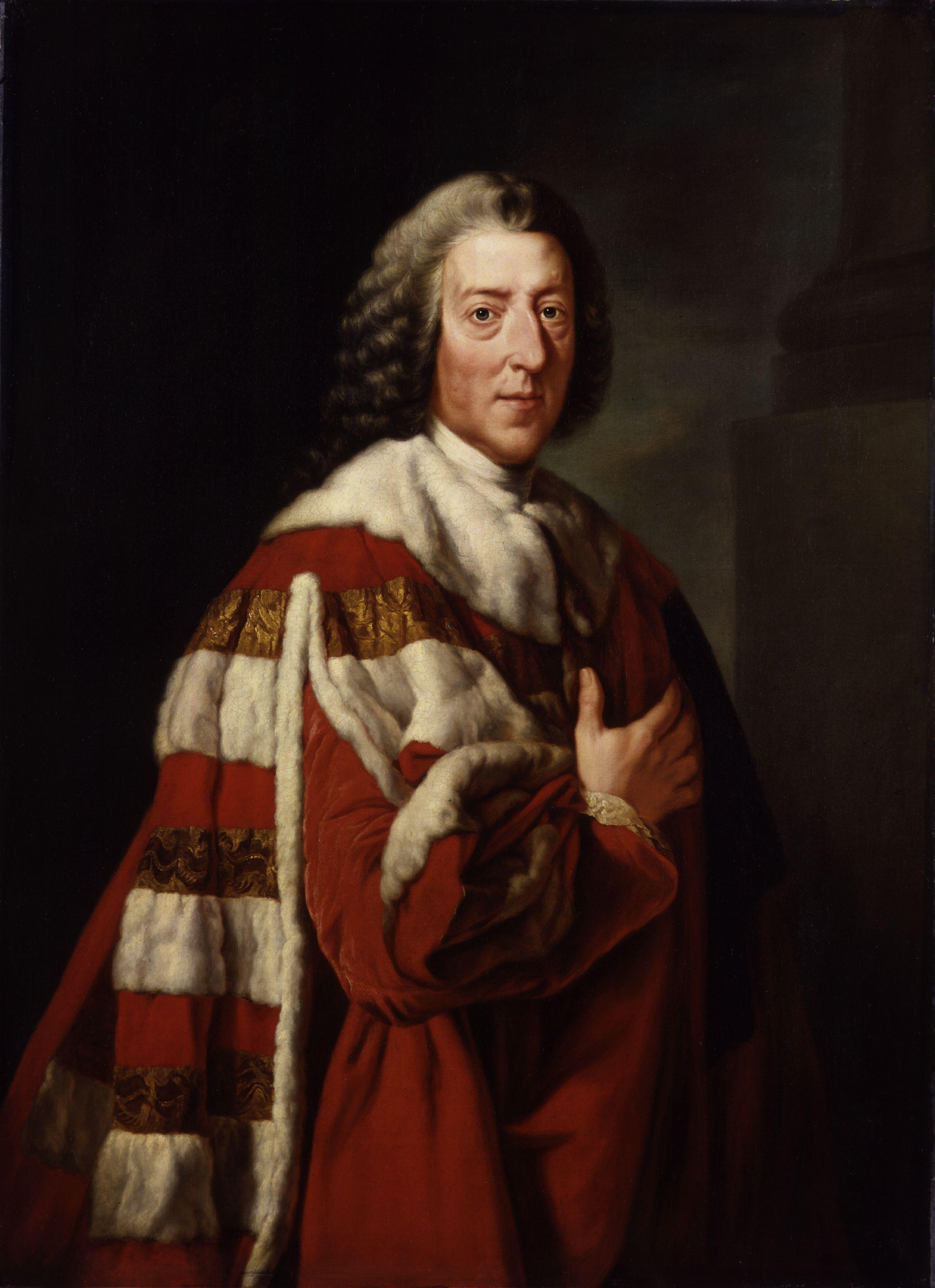 Portrait of William Pitt 'the Elder'