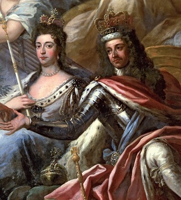 William III and Queen Mary.