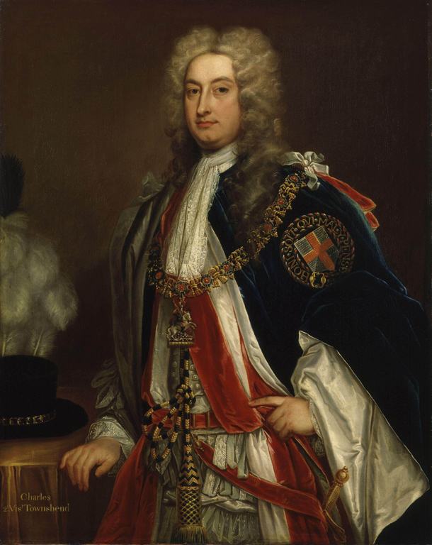 Portrait of Charles Townshend, 2nd Viscount Townshend.