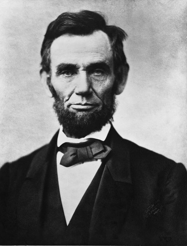 Abraham Lincoln. Photographer: Alexander Gardner. 