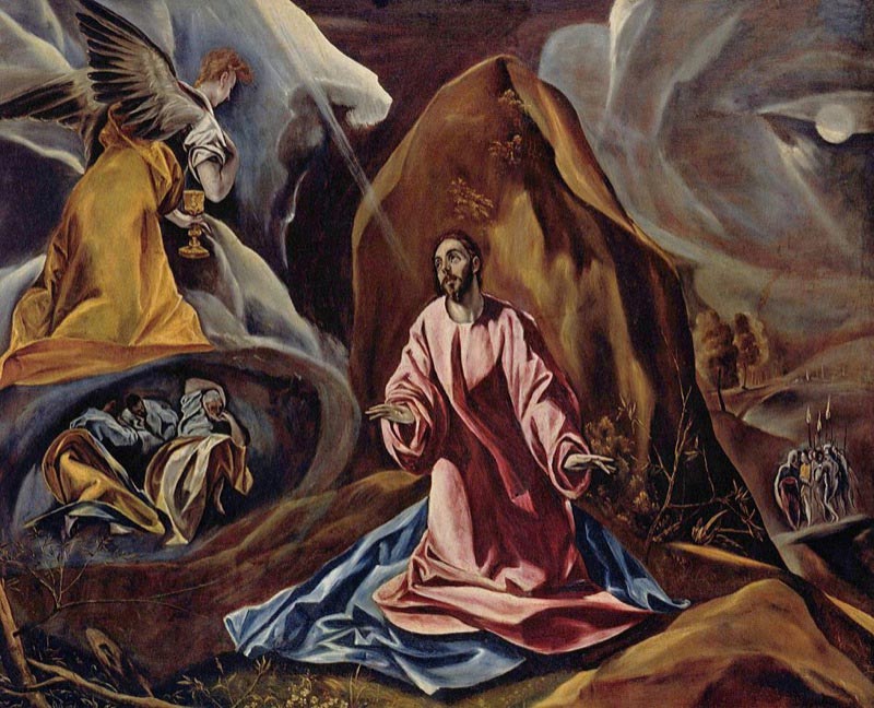 The Agony in the Garden ca.1605 by El Greco. 