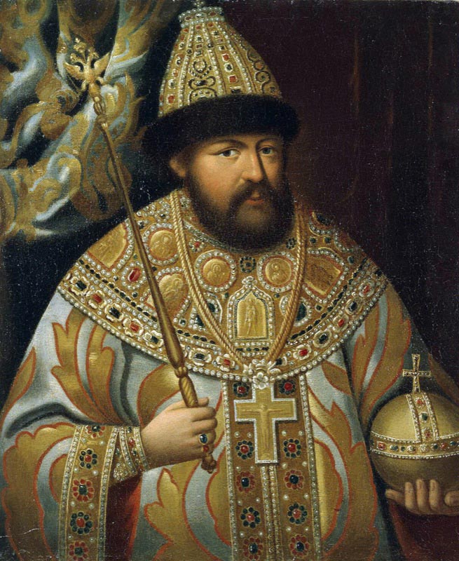 Aleksey Mikhailovich Romanov, Russia's Tsar until his death in 1676.
