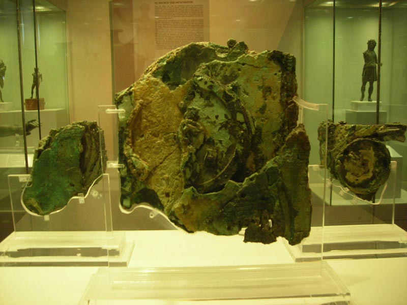 Fragments of the Antikythera Mechanism.