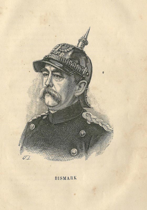 Otto von Bismarck from Récits militaires: L'invasion, 1870.