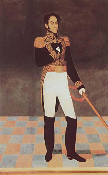 Simón Bolívar by José Gil de Castro.