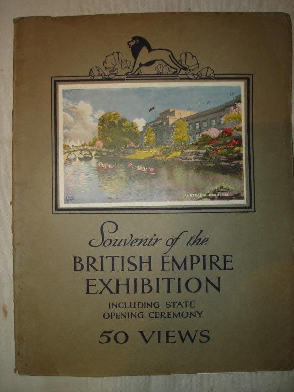 A Souvenir of the British Empire Exhibition.