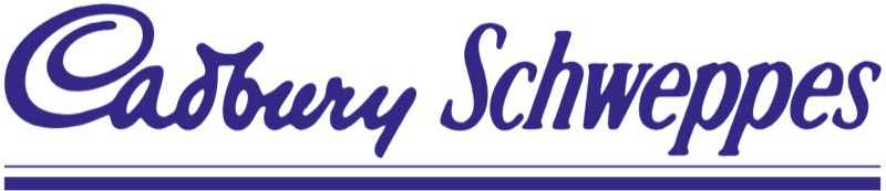 Cadbury's-Schweppes logo. 