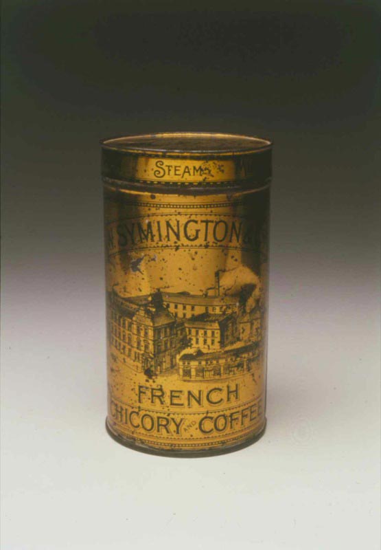 Symington Coffee tin from approximately 1890.