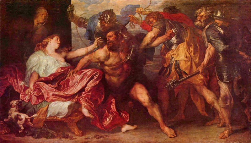 Simson und Dalila by Anthony Van Dyck.