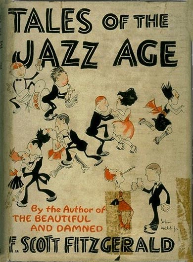 Cover of first edition Tales of the Jazz Age by F. Scott Fitzgerald.