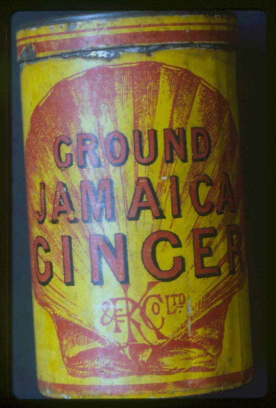 Much later importation of ginger from Jamaica. 