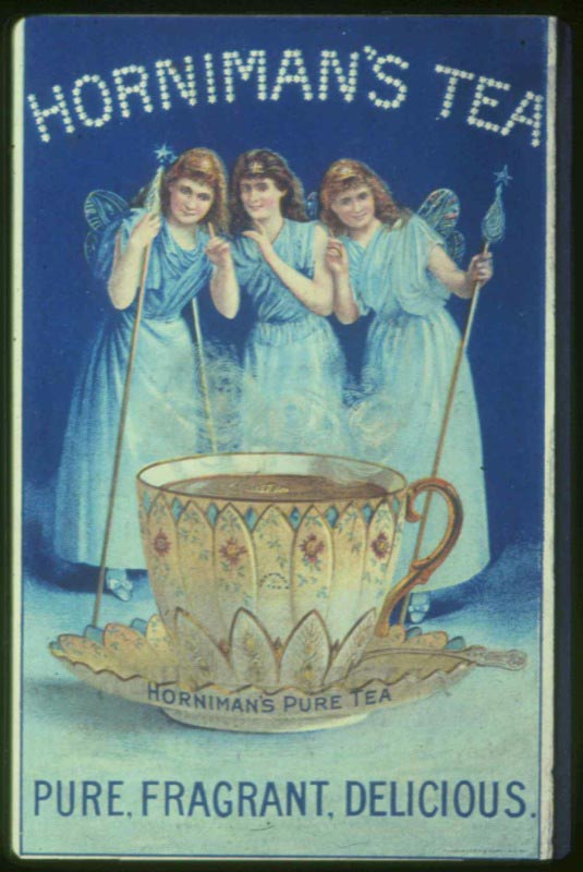 Horniman's tea trade card.