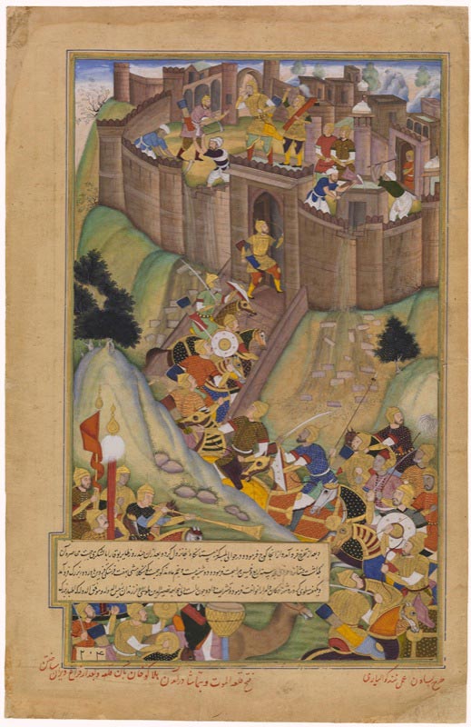 Hulagu's siege of Alamut.