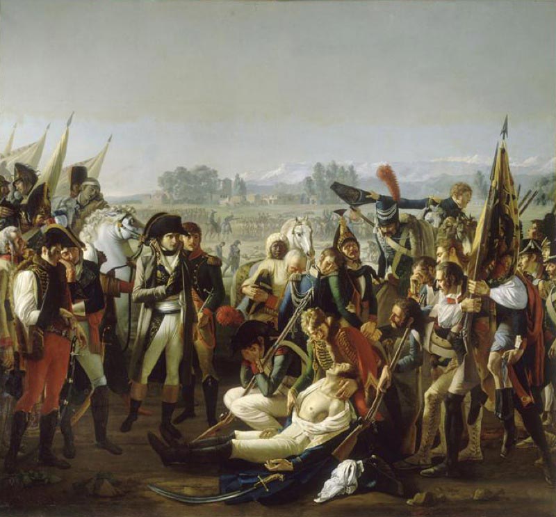 Death of general Desaixby Jean Broc, 1806. 