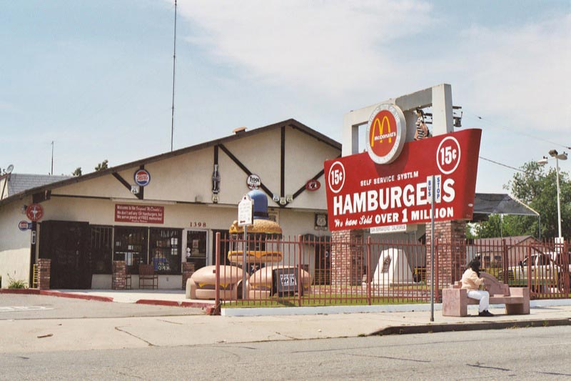 First McDonald's fast food restaurant, now an unofficial museum.