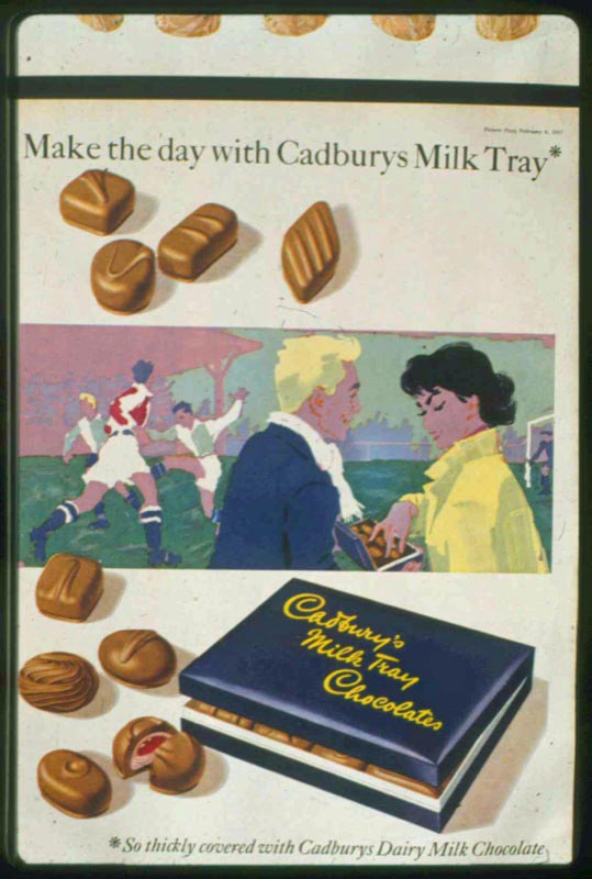 Cadbury's Milk Tray.