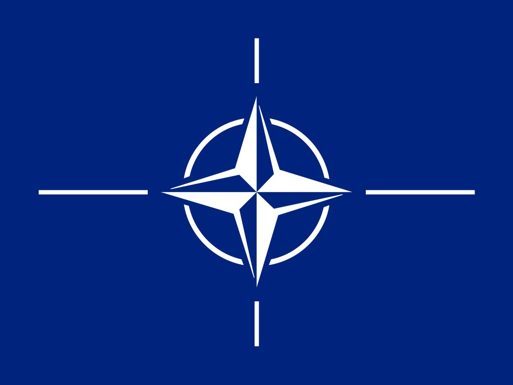 Official flag of NATO.
