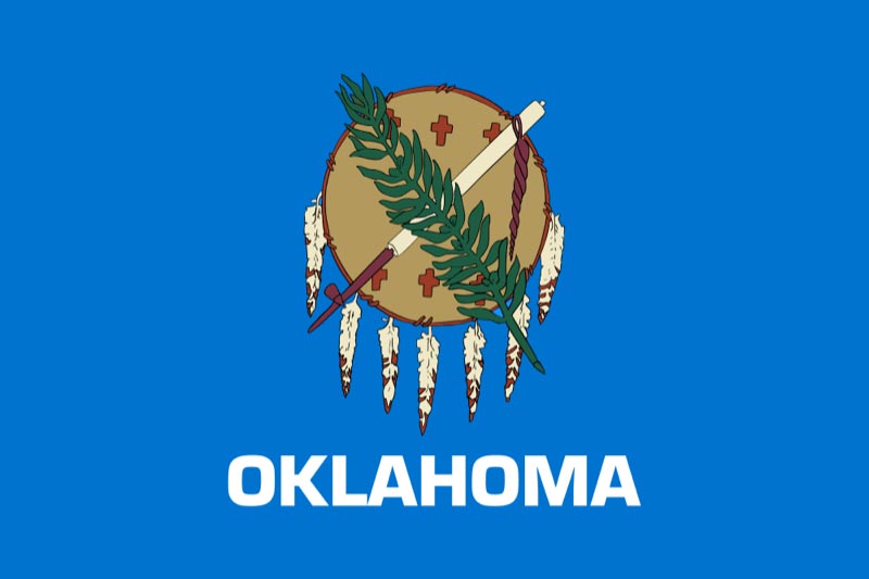 Flag of Oklahoma.