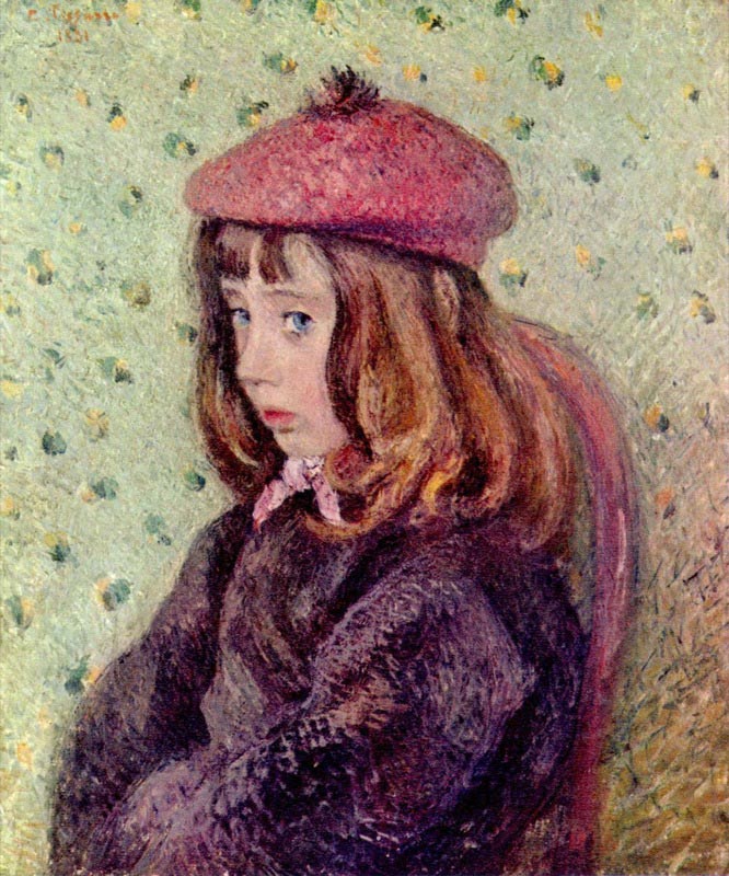 Portrait of Félix Pissarro by Camille Pissarro.