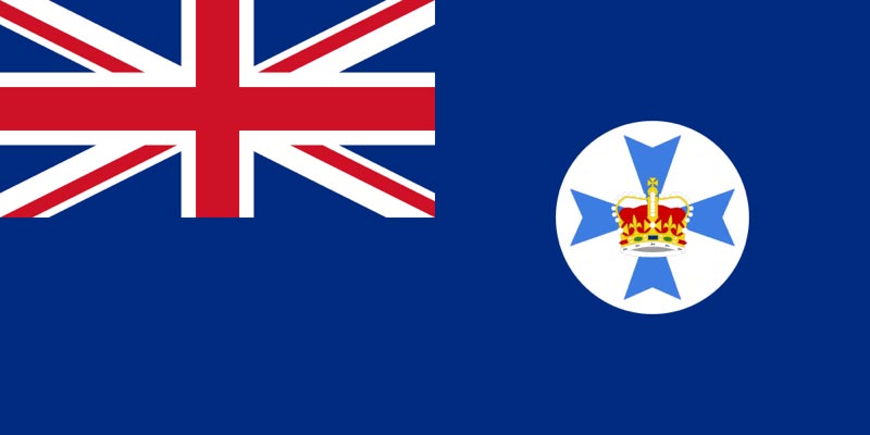 Flag of Queensland.