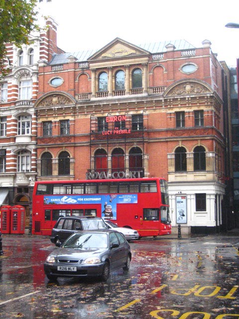 The Royal Court Theatre, Sloane Square, where Wole Soyinka worked as a dramaturgist. 
