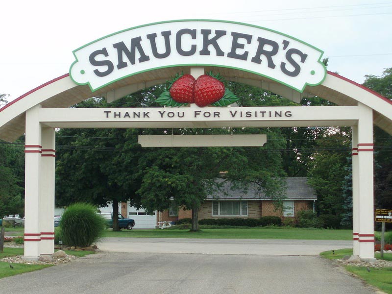 Smucker's sign. 