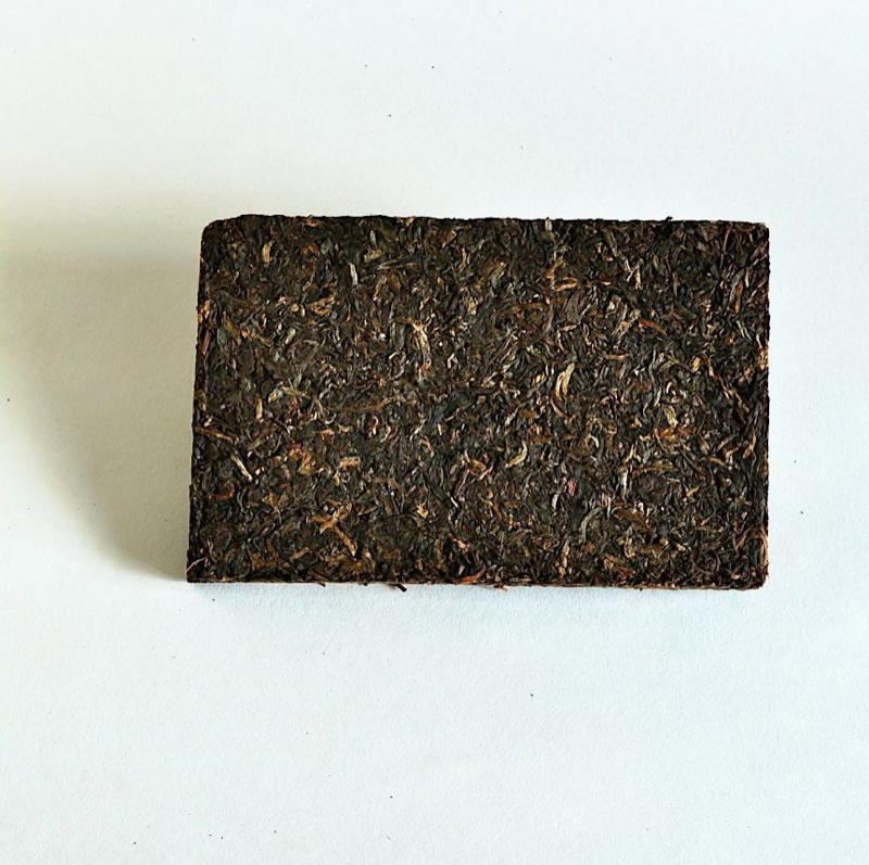 Tea brick. 