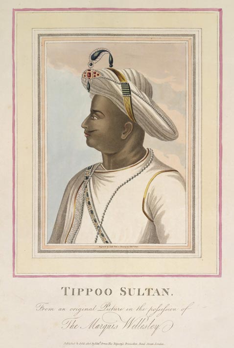 Portrait of Tipu Sultan by Edward Orme.