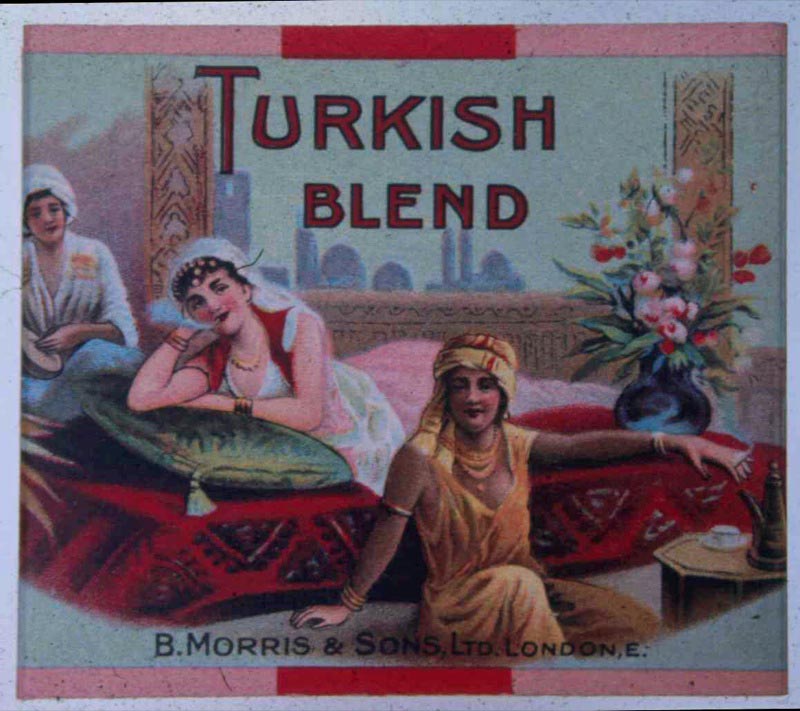 Trade card for Turkish Blend.