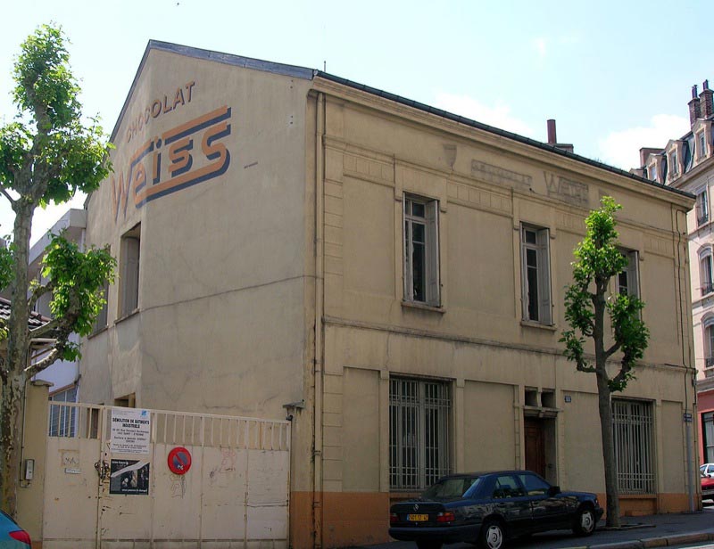 Former factory of Weiss chocolate manufacturer, Saint-Etienne.