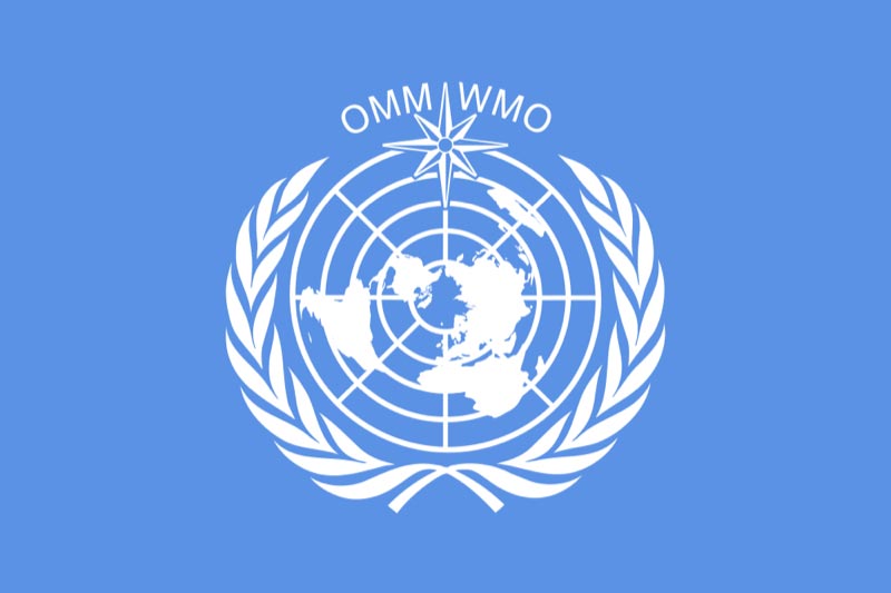 Flag of the World Meteorological Organization.