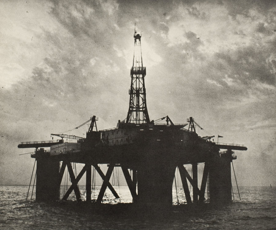 An Imperial Oil deep water drilling platform.
