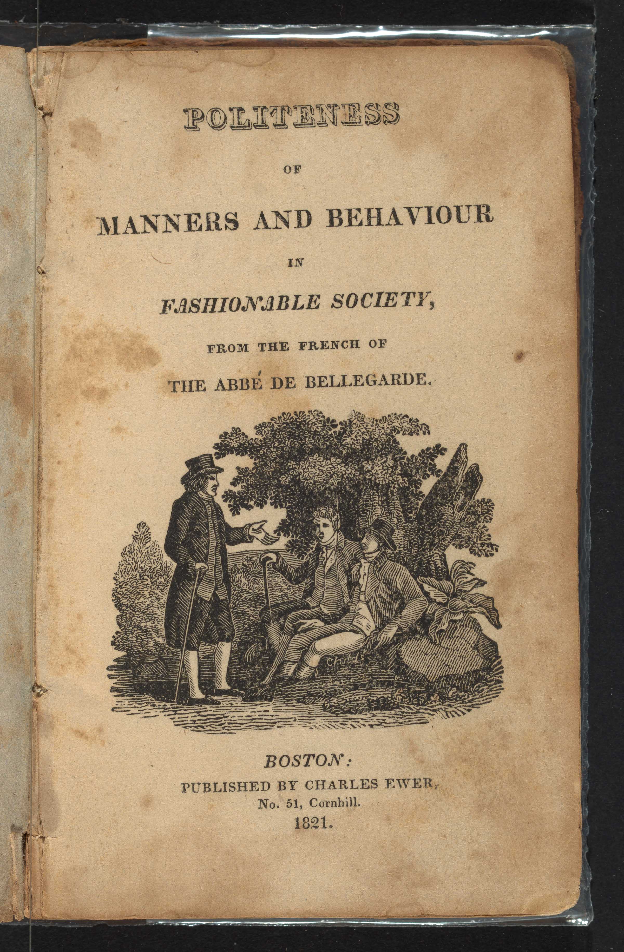 Politeness of Manners and Behaviour in Fashionable Society