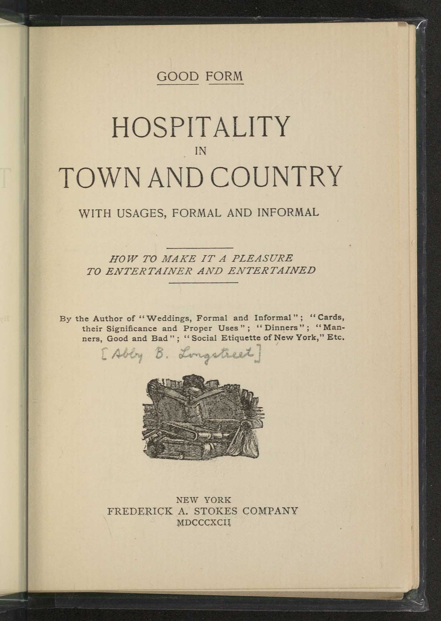 Hospitality in Town and Country