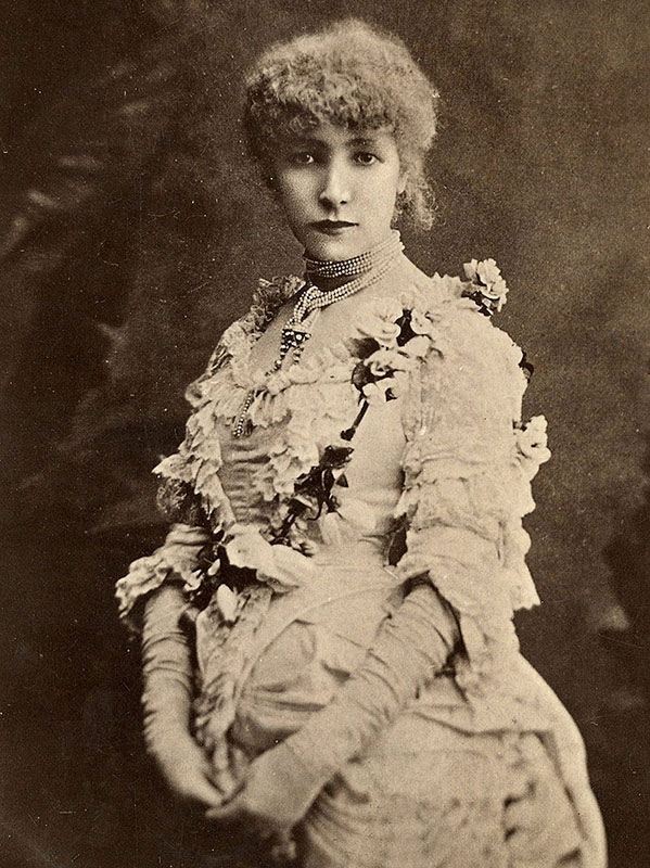 Sarah Bernhardt, c.1870, by Charles Roscoe Savage