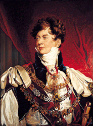 Coronation portrait of George IV