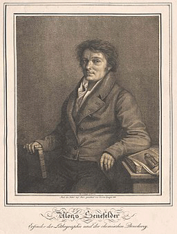 Portrait of Alois Senefelder