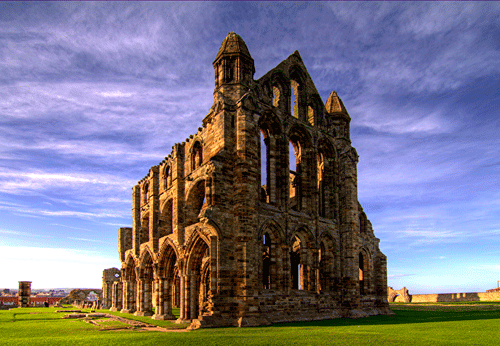 Whitby Abbey ruins, Yorkshire