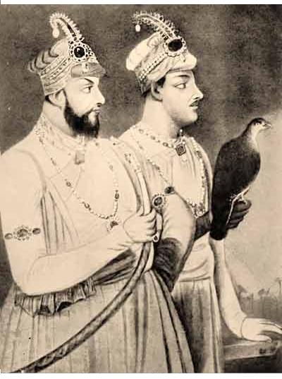 Mir Jafar (left) and Mir Miran (right)