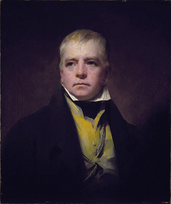 Portrait of Walter Scott, novelist and poet