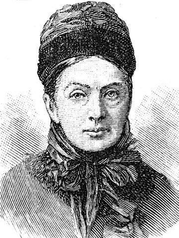 Engraving of Isabella Bird Bishop (n.d.)