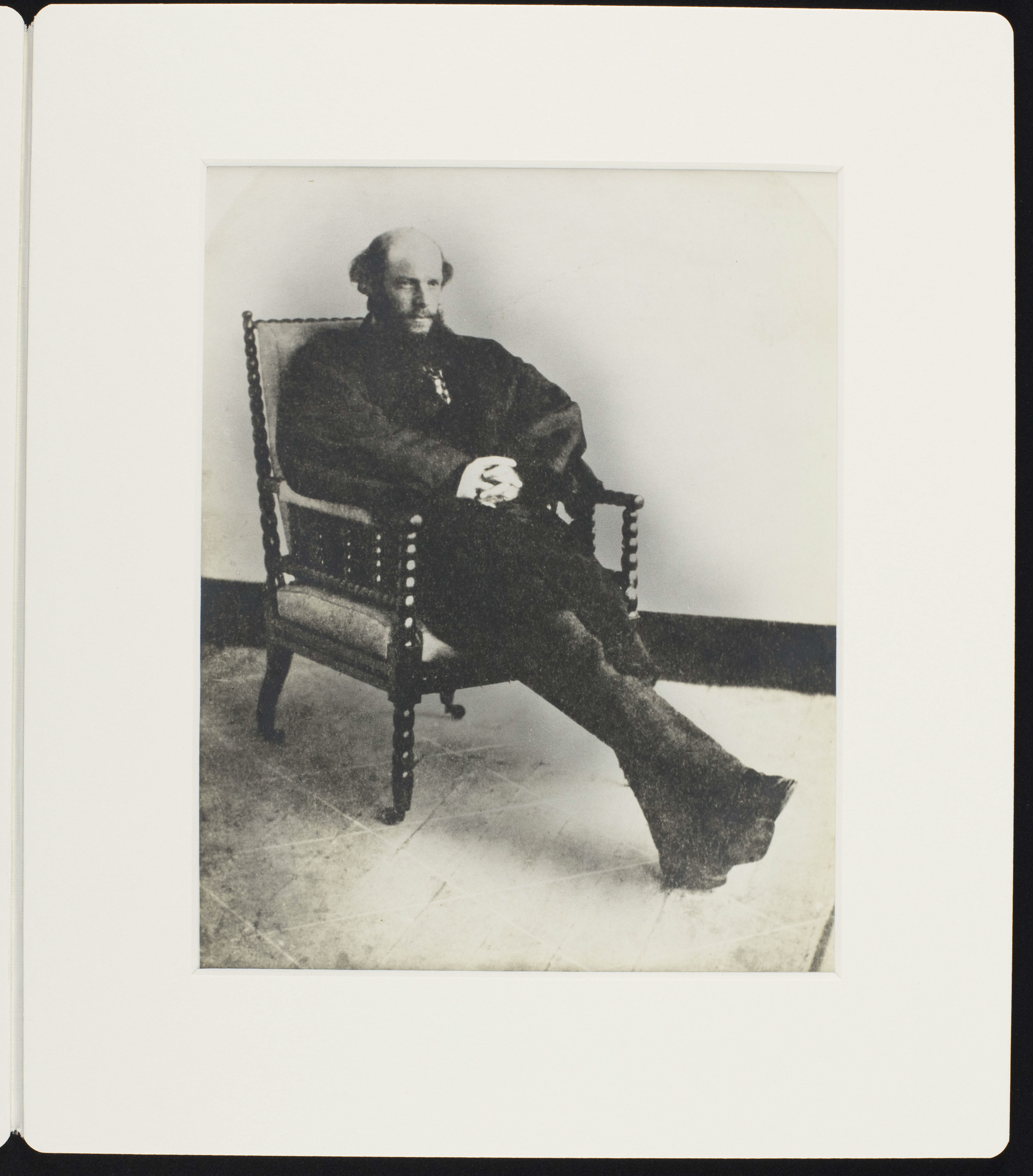 Photograph of Laurence Oliphant (c. 1860-1880).
