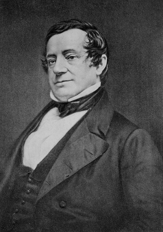 Daguerreotype portrait of Washington Irving, c. 1861