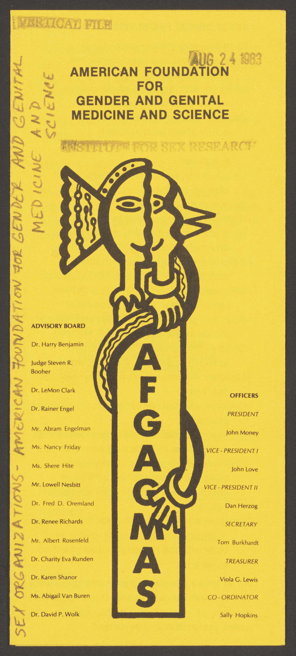 AFGGMS pamphlet, 1983
