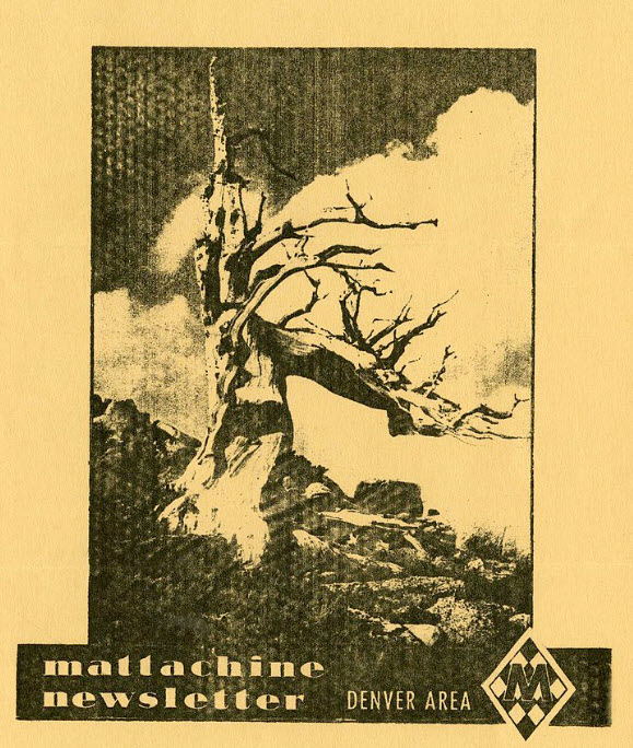 Mattachine Newsletter, Colorado, 1957