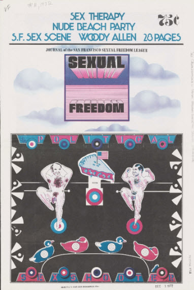 1972 issue of the Journal of the San Francisco Sexual Freedom League.