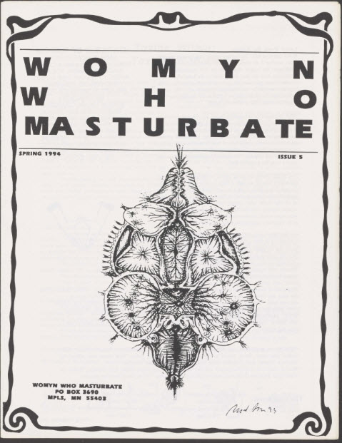 Womyn Who Masturbate cover, 1994.